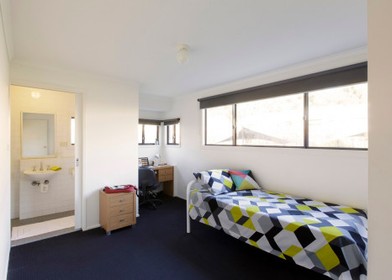 Sydney de çift kişilik yataklı kiralık oda
