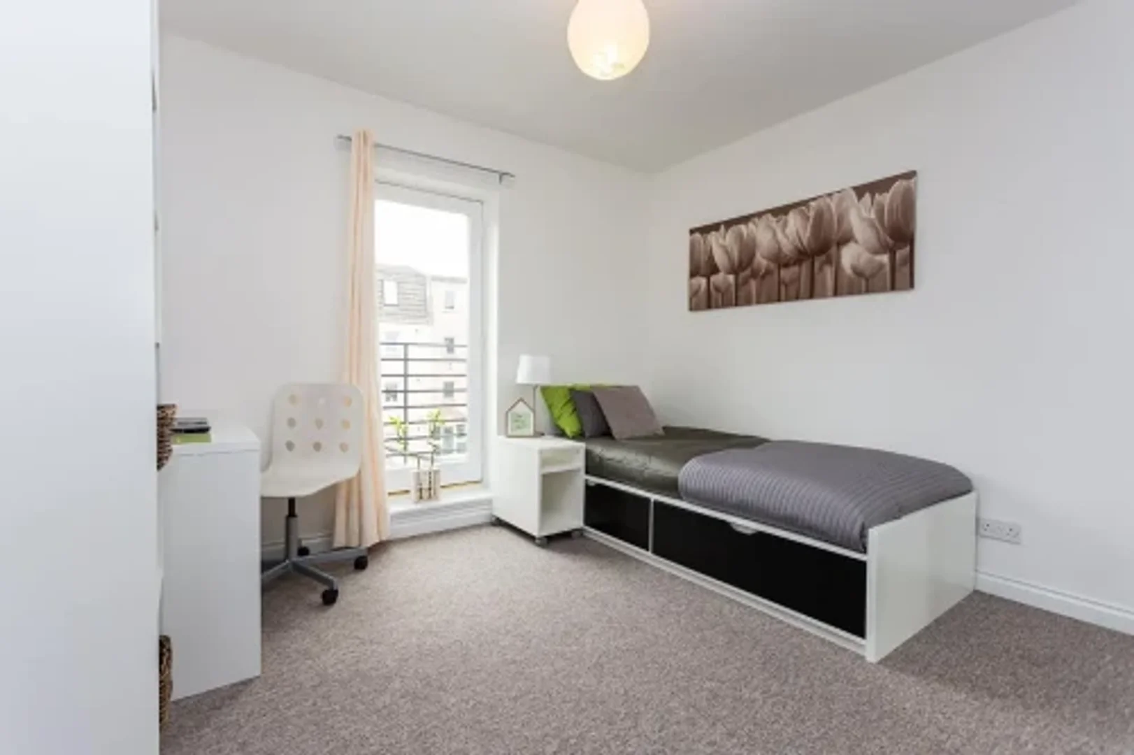 Quarto de estudante funcional perfeito para estudar em 