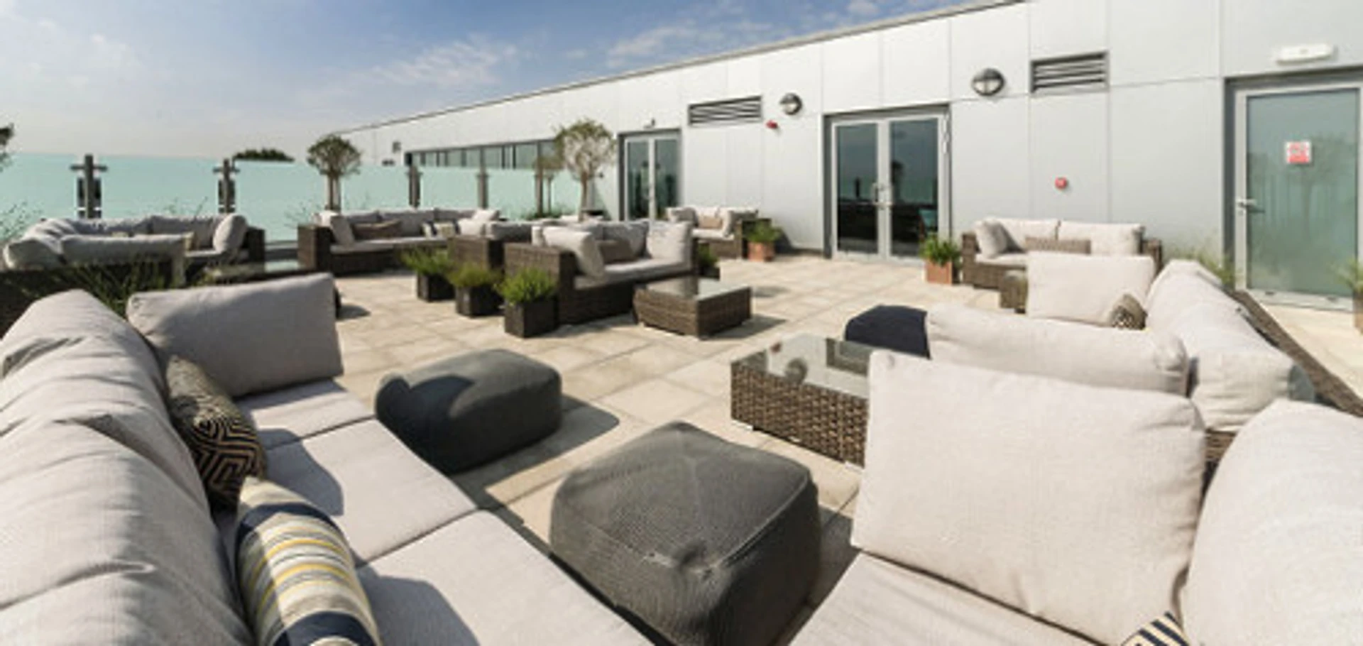 Student room in  with study area and shared facilities