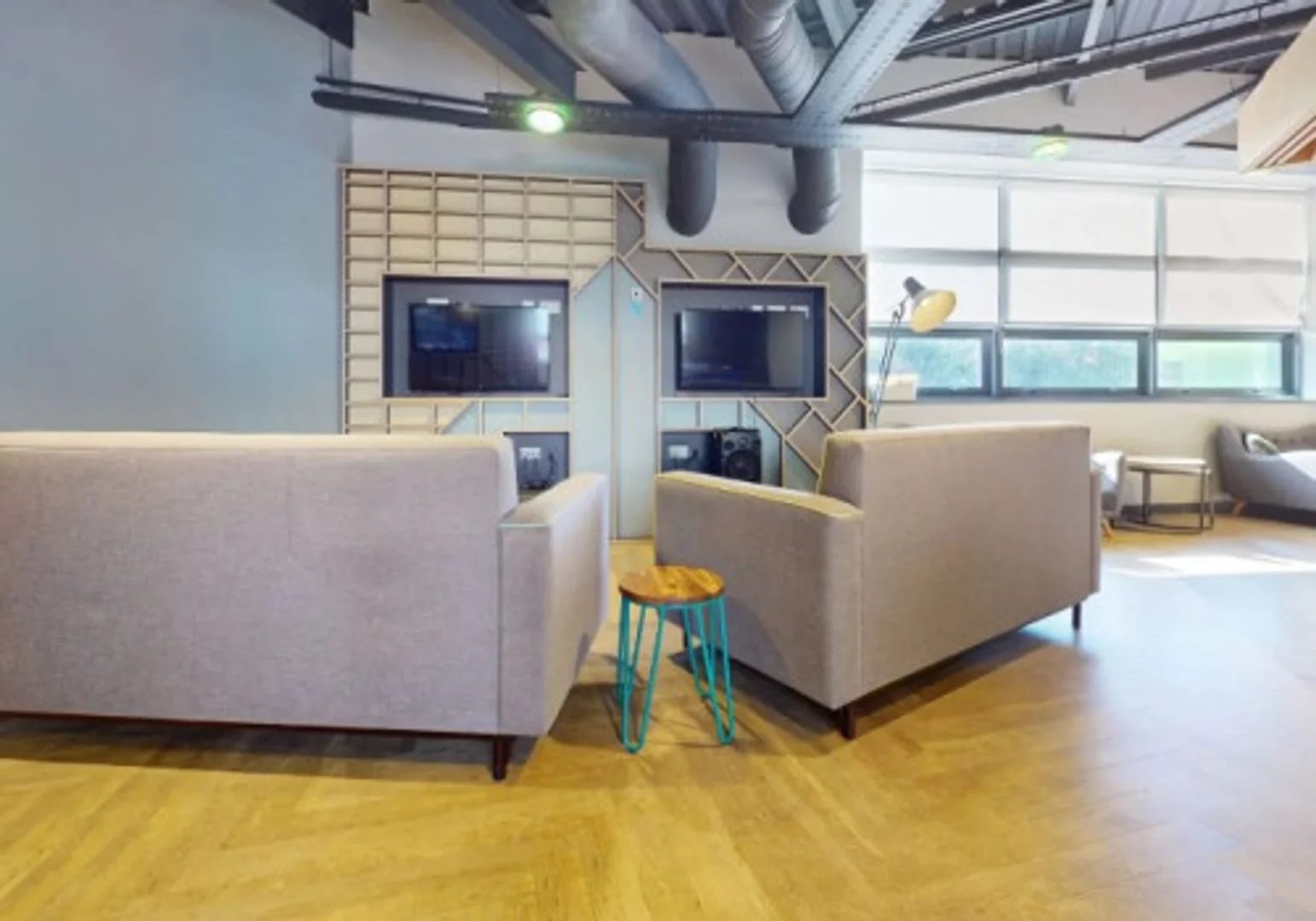 Habitación para estudiantes en  con modernas comodidades