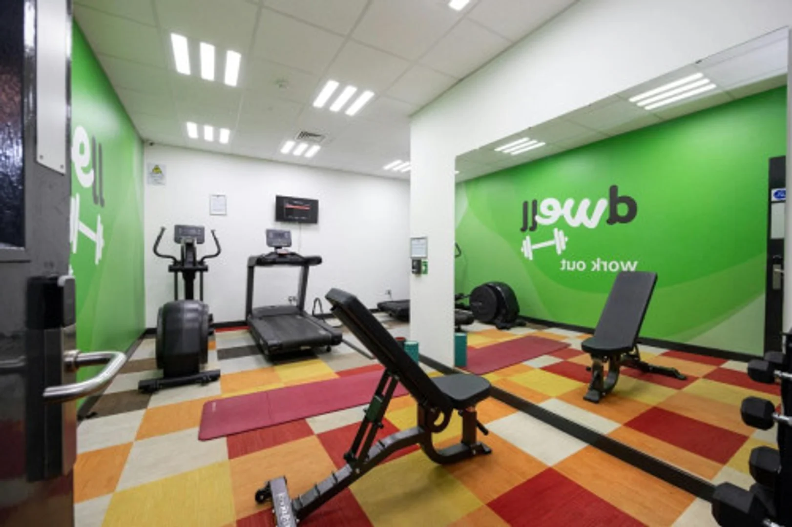 Student-friendly room in  with modern amenities