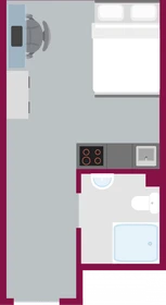 Habitación privada en One London Road Newcastle under Lyme ST5 1LZ, imagen 7 de 20