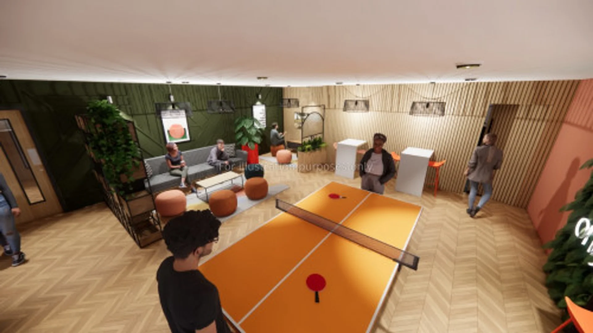Quarto amigo do estudante em  com comodidades modernas
