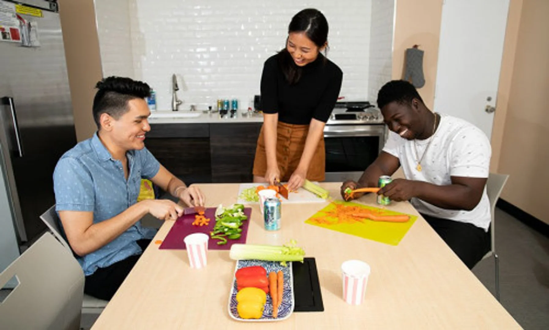Affordable room for students with ample lighting in 