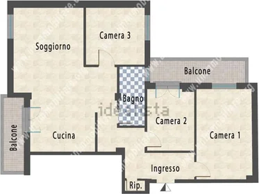 Habitación privada en Via Monte Rosa, 60, 16139 Genova GE, Italia, imagen 15 de 15