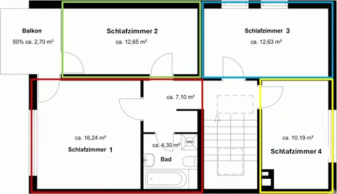 Habitación privada en Isengaustraße, Ramersdorf-Perlach, imagen 1 de 10