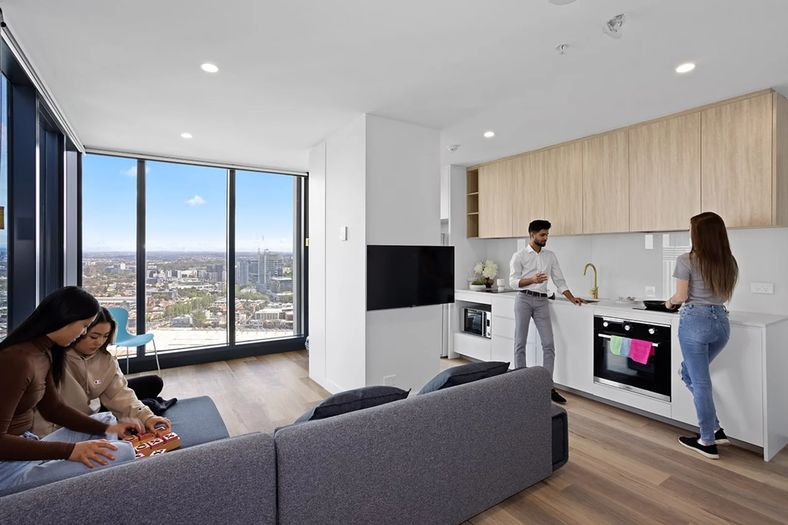 Habitación acogedora para estudiantes disponible en 