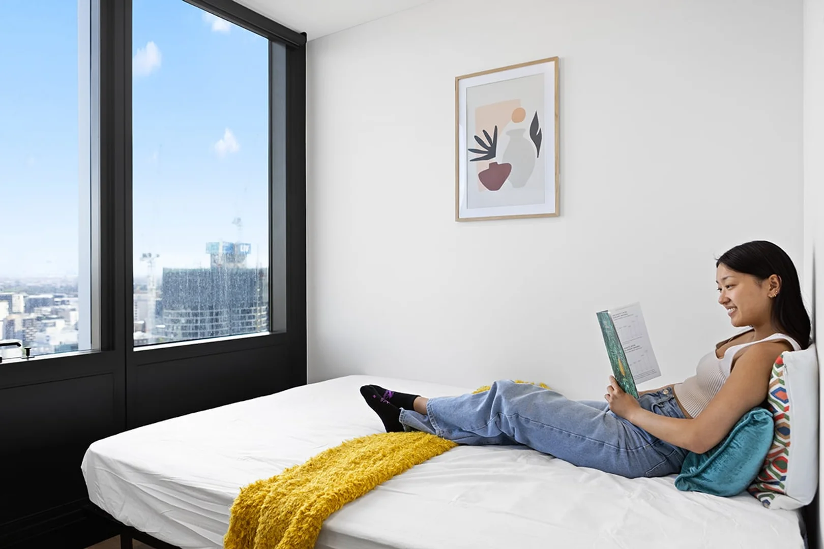 Quarto de estudante funcional perfeito para estudar em 