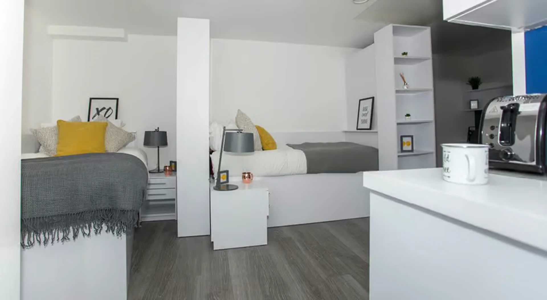 Studio compact idéal pour les étudiants dans 
