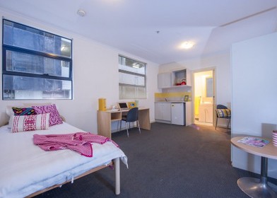 Melbourne de çift kişilik yataklı kiralık oda