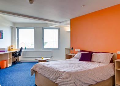 Sunderland de çift kişilik yataklı kiralık oda