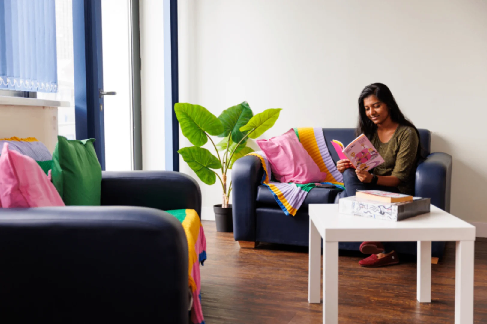 Helles und luftiges Studentenzimmer mit einfachem Zugang zur Universität in