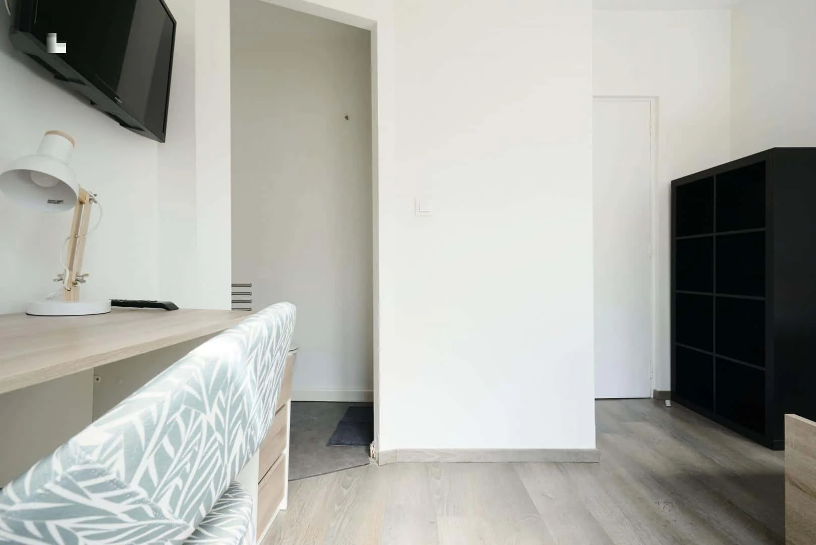 Affordable room for students with ample lighting in 