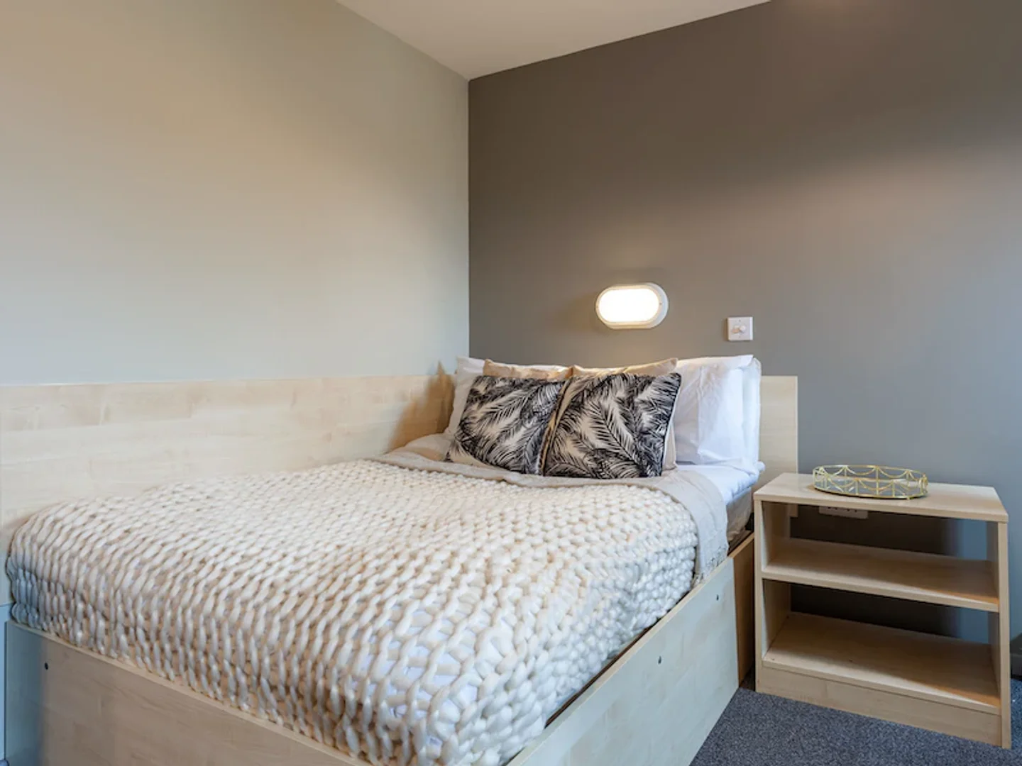 Affordable studio apartment with essential features in 