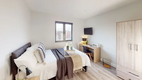 Habitación privada en residencia en 1 Terrace Street, Nottingham NG7 6ER, UK, imagen 2 de 17