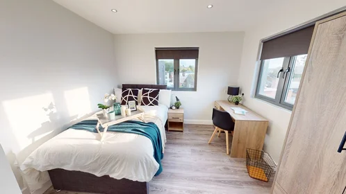 Habitación privada en residencia en 1 Terrace Street, Nottingham NG7 6ER, UK, imagen 5 de 17