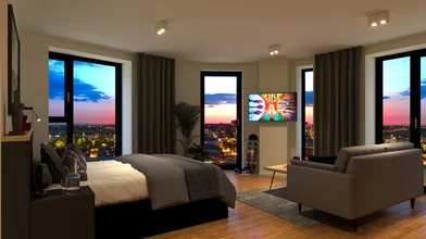 Appartamento intero in residence in Vita Student New Waverley, No 14 Sibbald Walk, Edinburgh, EH8 8GG, immagine 13 di 24