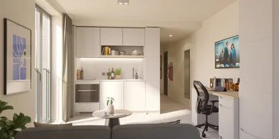 Appartamento intero in residence in Vita Student New Waverley, No 14 Sibbald Walk, Edinburgh, EH8 8GG, immagine 17 di 24
