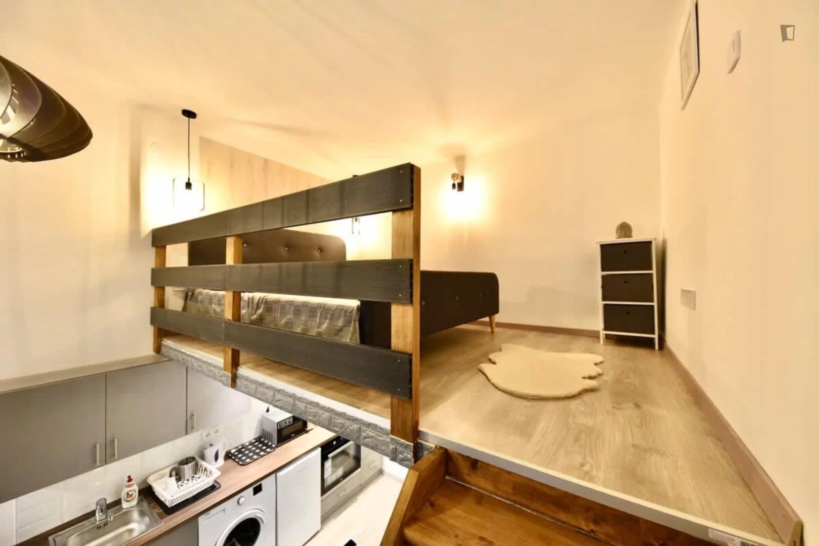Erschwingliche Studiowohnung mit wesentlicher Ausstattung in 