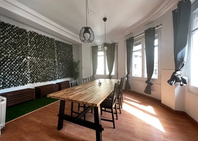 Barcelona içinde aydınlık özel oda