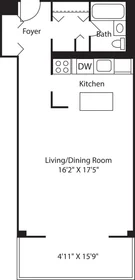 Estúdio em 72, Staniford St., Unit 8K, West End, Boston, MA, 02114, imagem 1 de 5