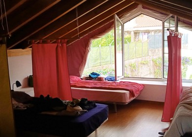 Mehrbettzimmer in 3-Zimmer-Wohnung Ponta Delgada