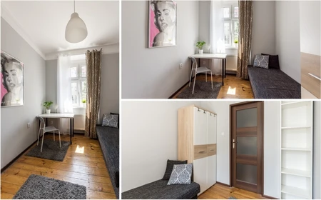 Room for rent with double bed Poznan