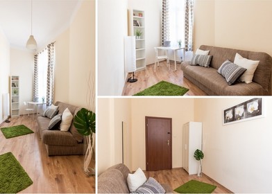 Stanza in condivisione in un appartamento di 3 camere da letto Poznań