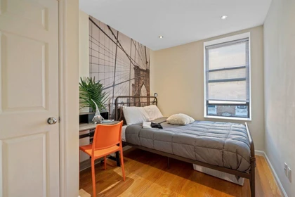 Quarto para alugar com cama de casal em New-york