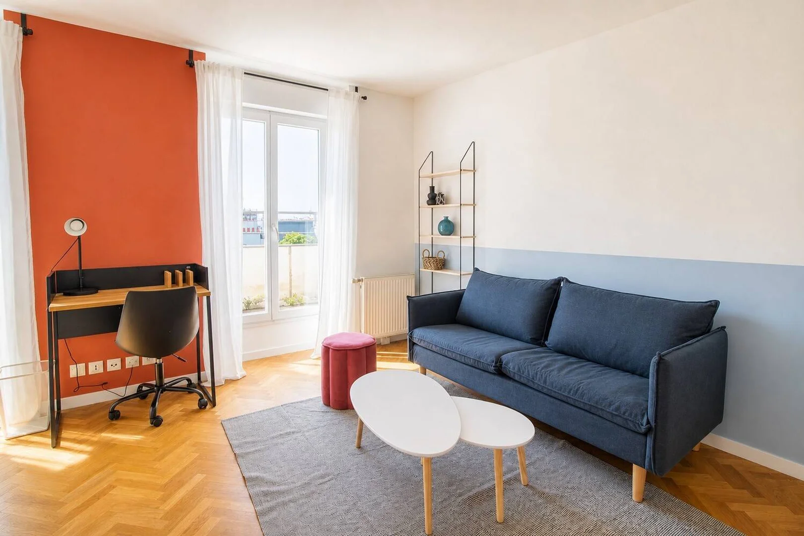 Chambre d'étudiant confortable et spacieuse dans 