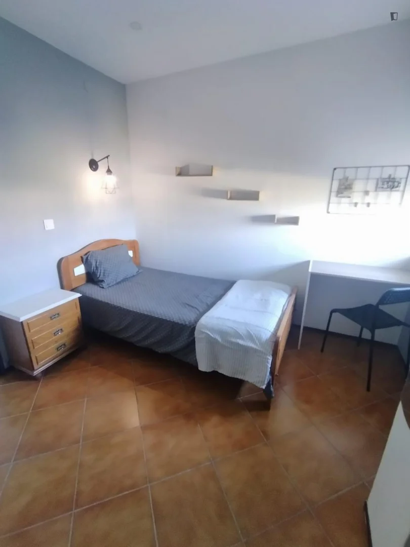 Chambre d'étudiant confortable et spacieuse dans 