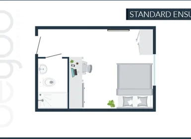 Habitación privada en residencia en C/ de Sancho de Ávila, 22, imagen 4 de 16