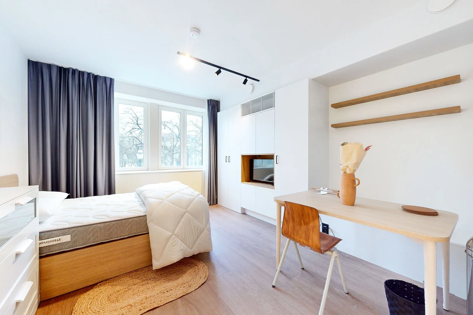 Voll ausgestattete Studiowohnung für Studenten in 