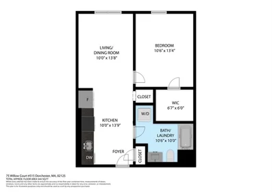 Gesamte Unterkunft im Wohnheim in der 75, Willow Ct., Unit 215, South Boston, Boston, MA, 02125, bild 14 von 14