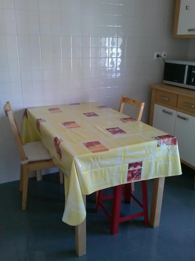 Affordable room for students with ample lighting in 