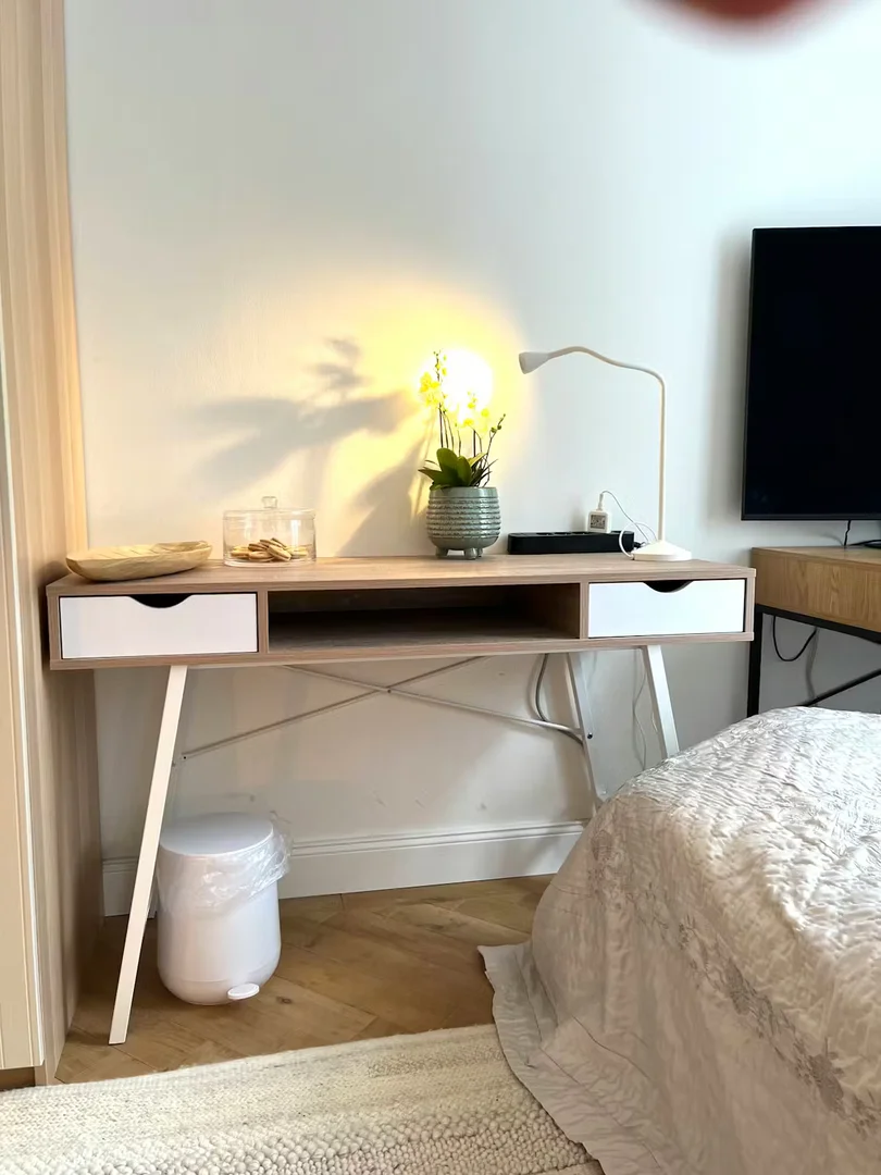 Chambre à louer dans un appartement d'étudiant à , entièrement meublée