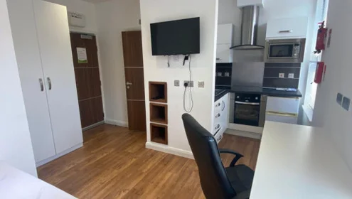 Quarto privado em 17 - De Montfort Street Leicester LE1 7GN, imagem 4 de 12