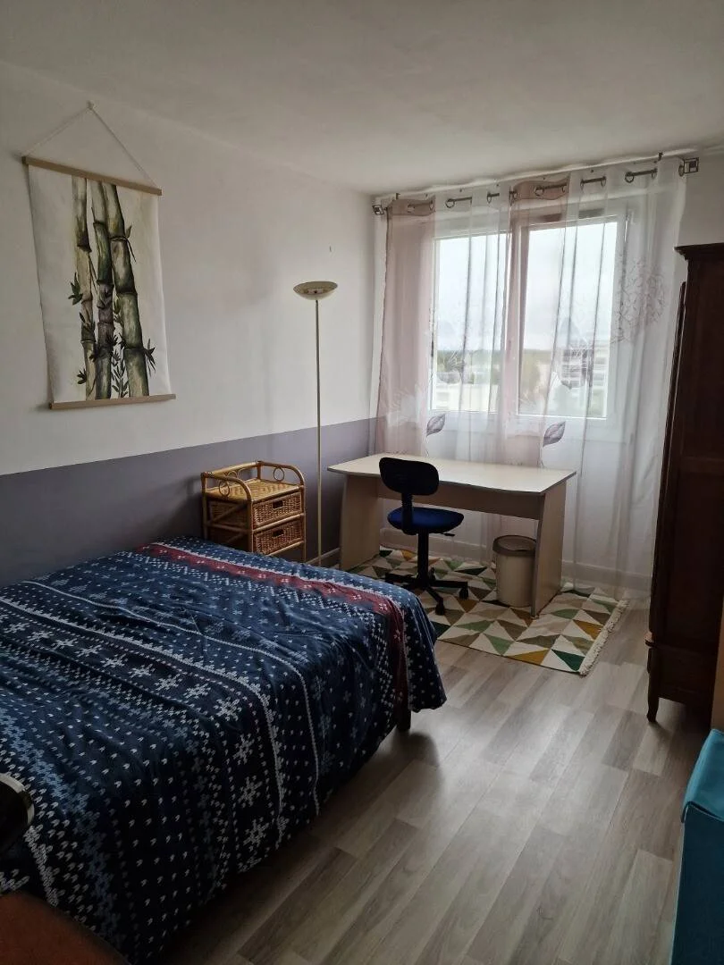 Student room in  with study area and shared facilities