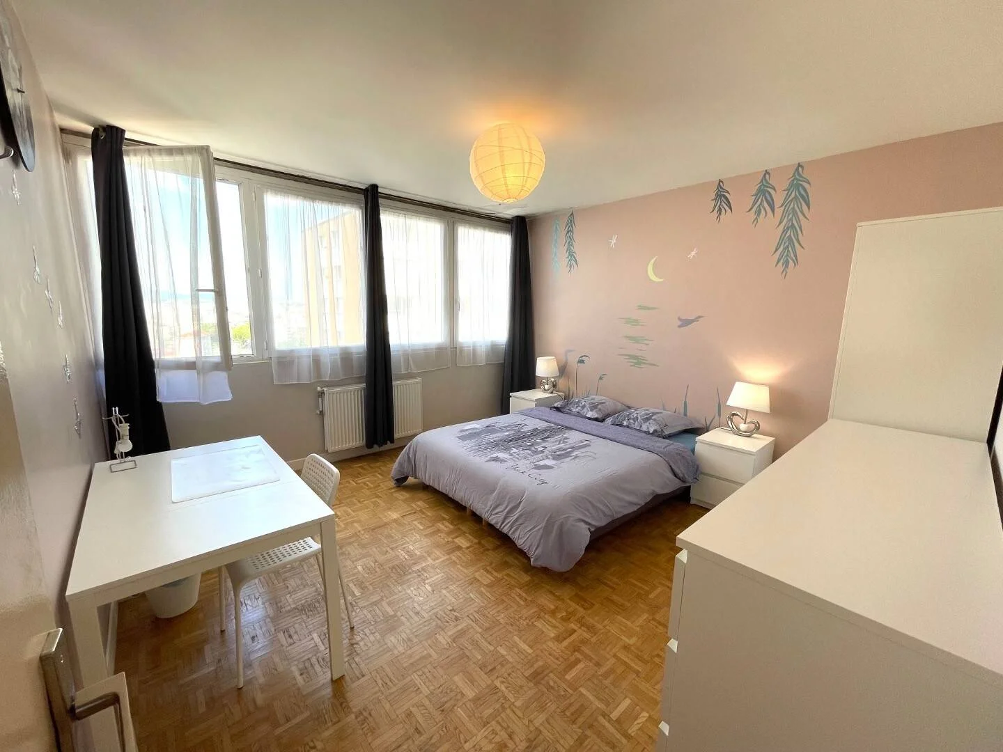 Chambre à louer dans un appartement d'étudiant à , entièrement meublée