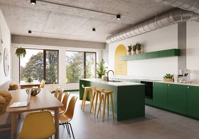 Habitación privada en residencia en Antwerpen, 2018, imagen 3 de 18