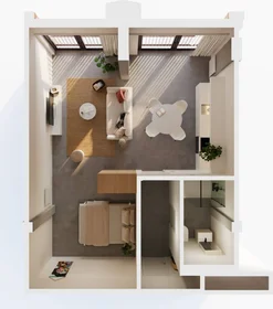 Habitación privada en residencia en Antwerpen, 2018, imagen 6 de 18
