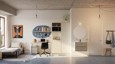 Habitación privada en residencia en Antwerpen, 2018, imagen 9 de 18