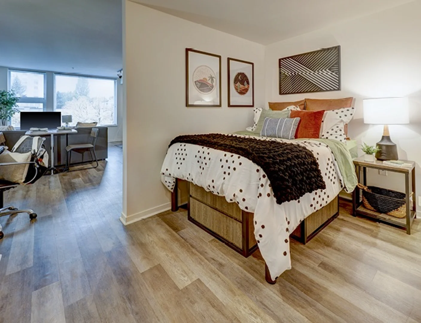 Fully equipped studio flat for students in 