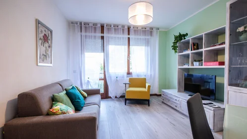 Chambre privée à Via Bersaglio, image 1 de 10