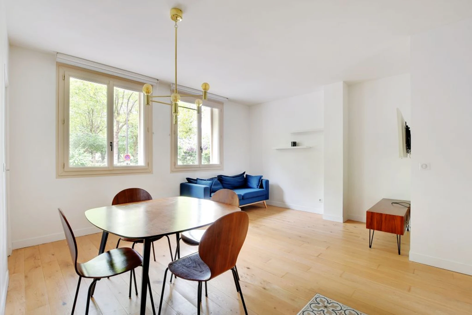 Modern and bright flat in boulogne-billancourt