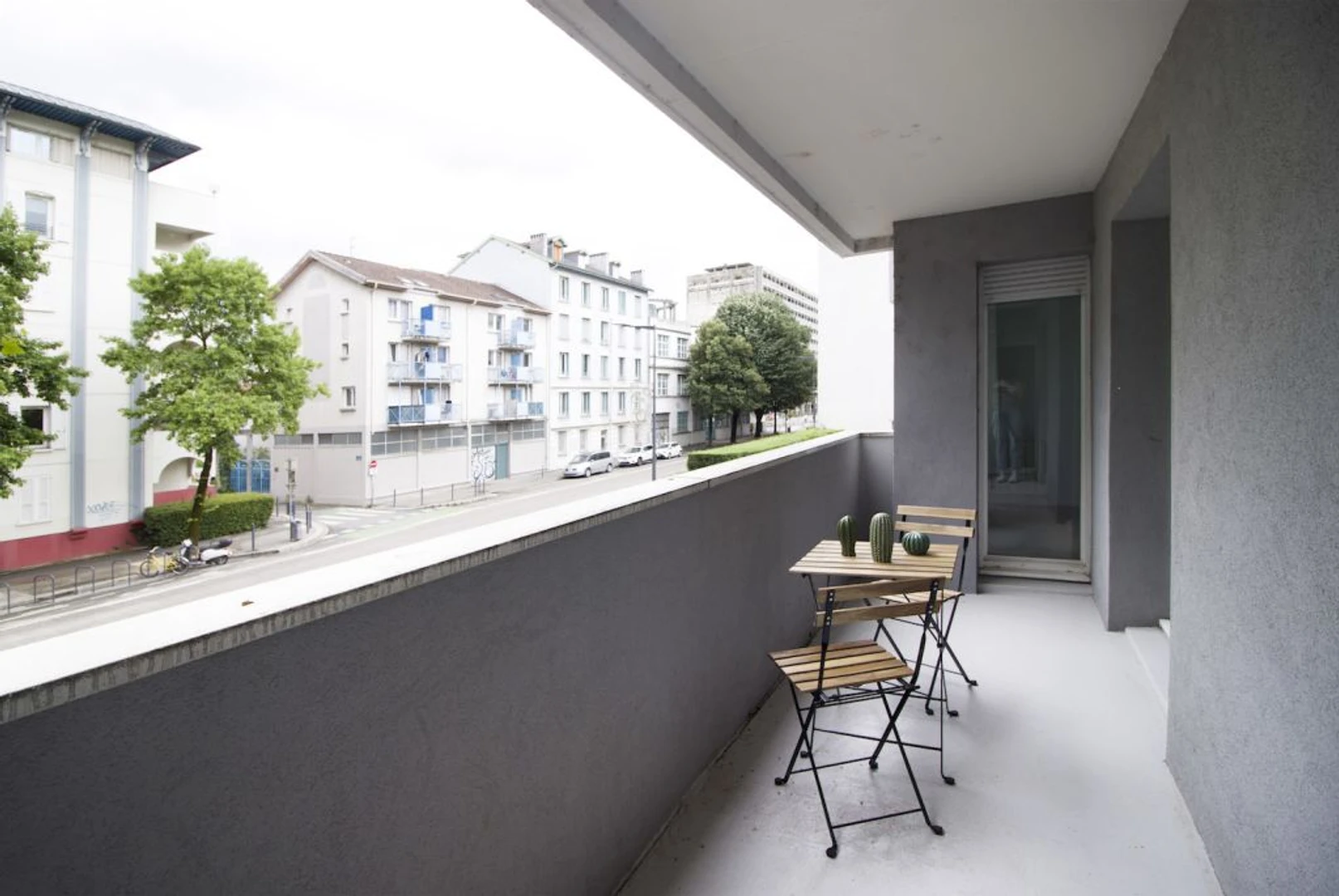 Grenoble de çift kişilik yataklı kiralık oda