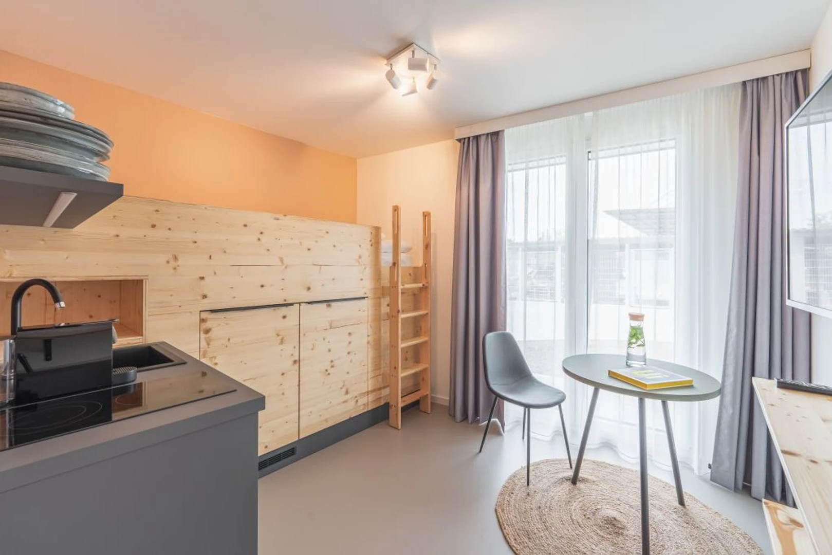 Stylowe mieszkanie typu studio w Freiburg Im Breisgau