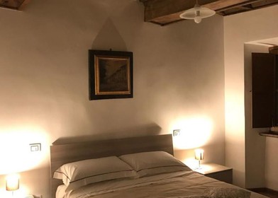 Quarto para alugar com cama de casal em Viterbo