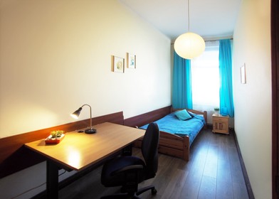 Bright private room in Gdansk