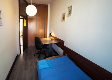 Bright private room in Gdansk